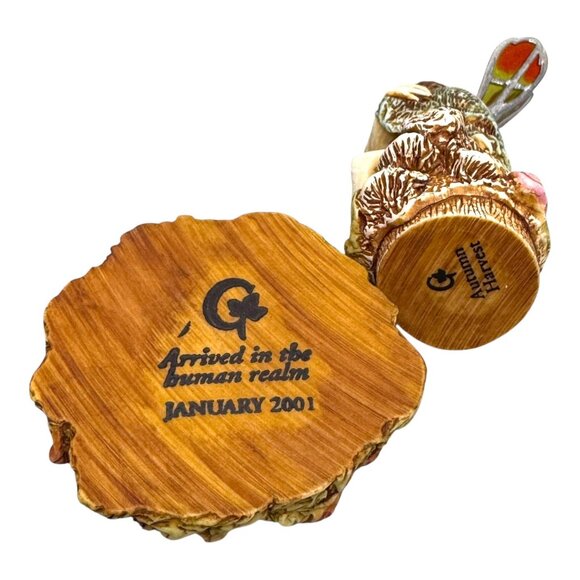 Isle Of Gramarye Autumn Harvest Faerie Children Trinket Box Box & Story Card - Picture 5 of 11